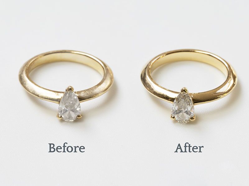 Yellow Gold Ring or Pendant Refurbishment Service